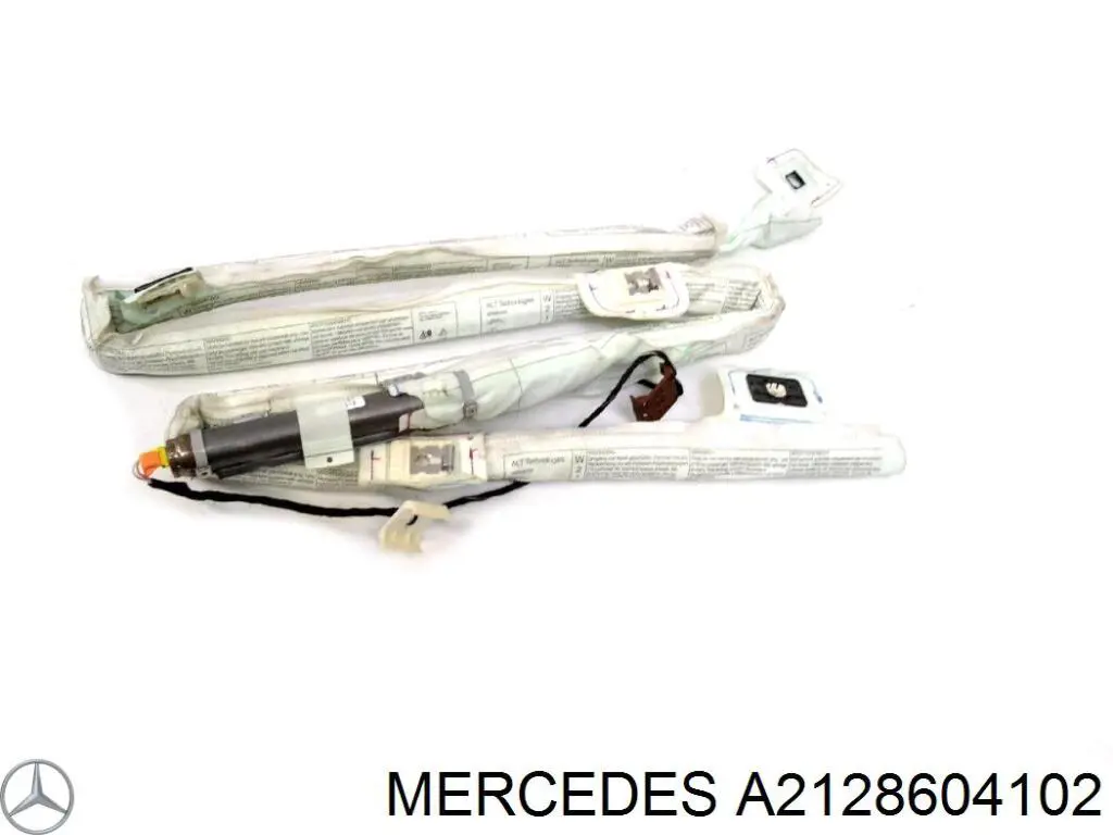 Airbag de cortina lateral izquierda A2128604102 Mercedes