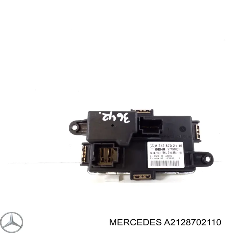 Resistencia de calefacción A2128702110 Mercedes