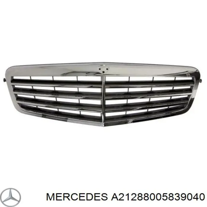 Rejilla delantera Mercedes A21288005839040 precio, desde 141,13 EUR