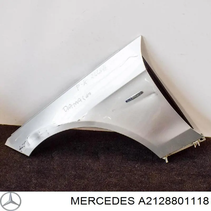 A2128801118 Mercedes guardabarros delantero izquierdo