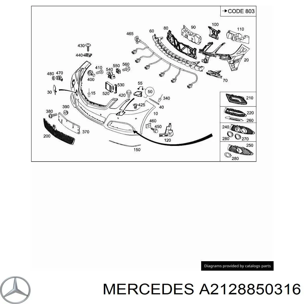 A2128850316 Mercedes