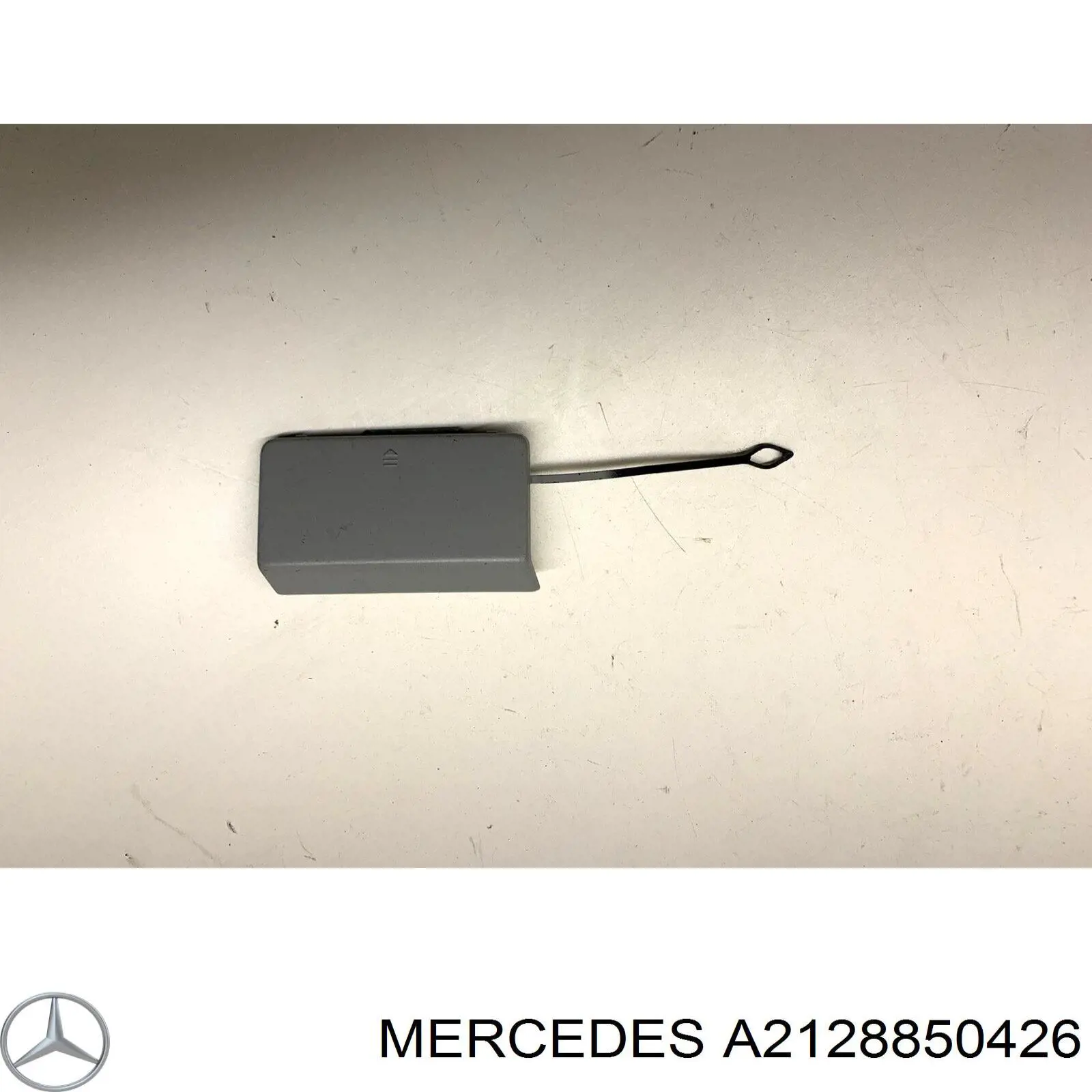 A2128850426 Mercedes cobertura de parachoques, enganche de remolque, trasera