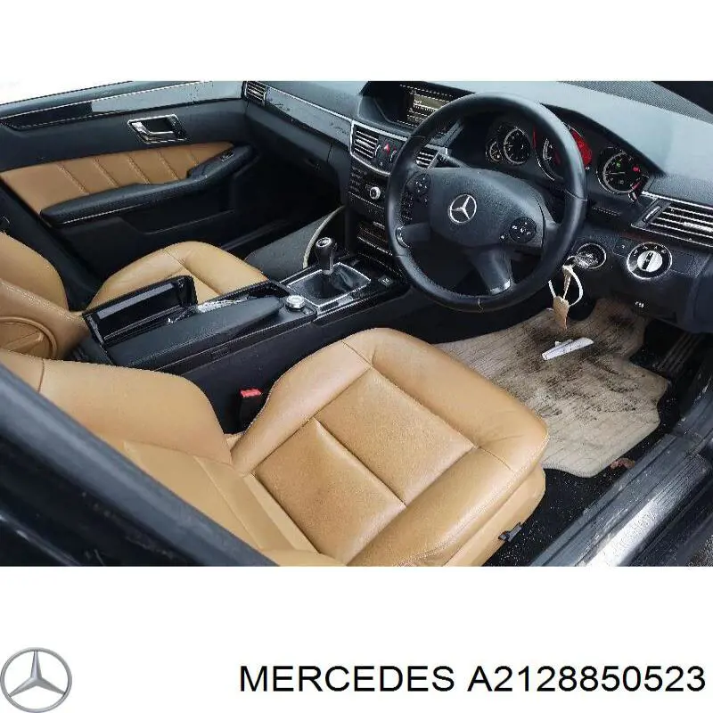 Comprar A2128850523 Mercedes Rejilla central del parachoques delantero