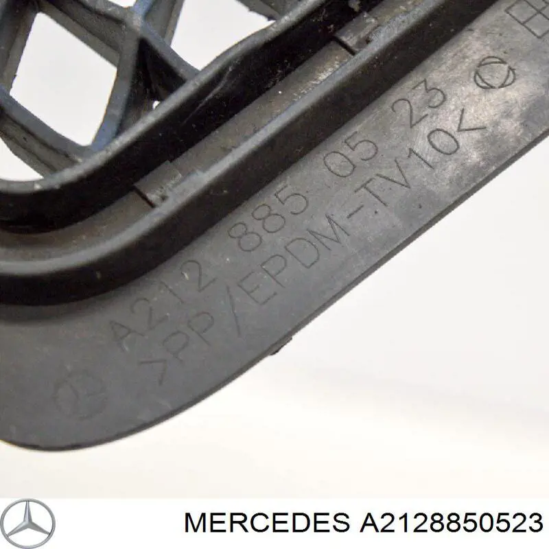 Rejilla del parachoques delantero, central Mercedes A2128850523