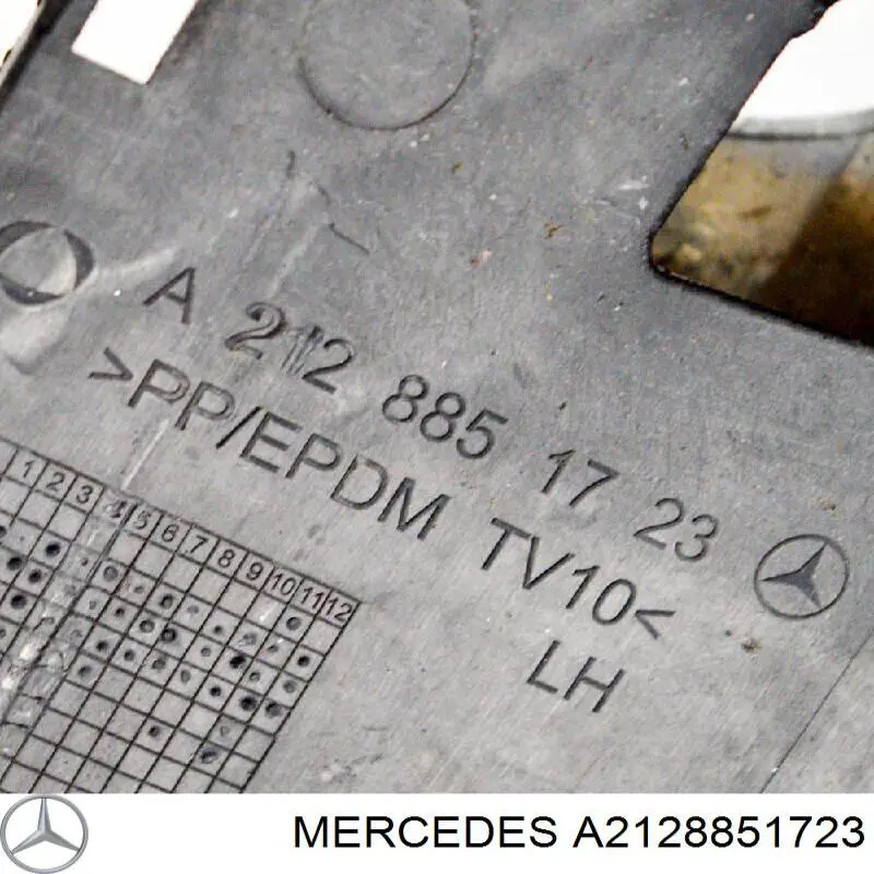Tapa de rejilla de faro antiniebla delantero izquierdo Mercedes A2128851723 precio, desde 18,13 EUR