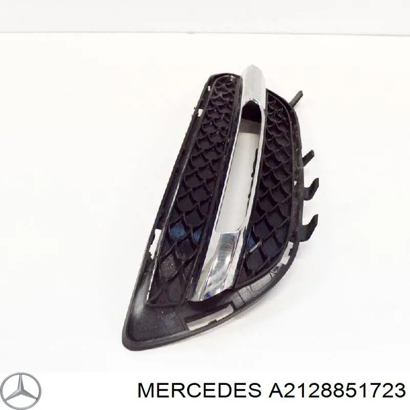 Rejilla del parachoques delantera izquierda A2128851723 Mercedes