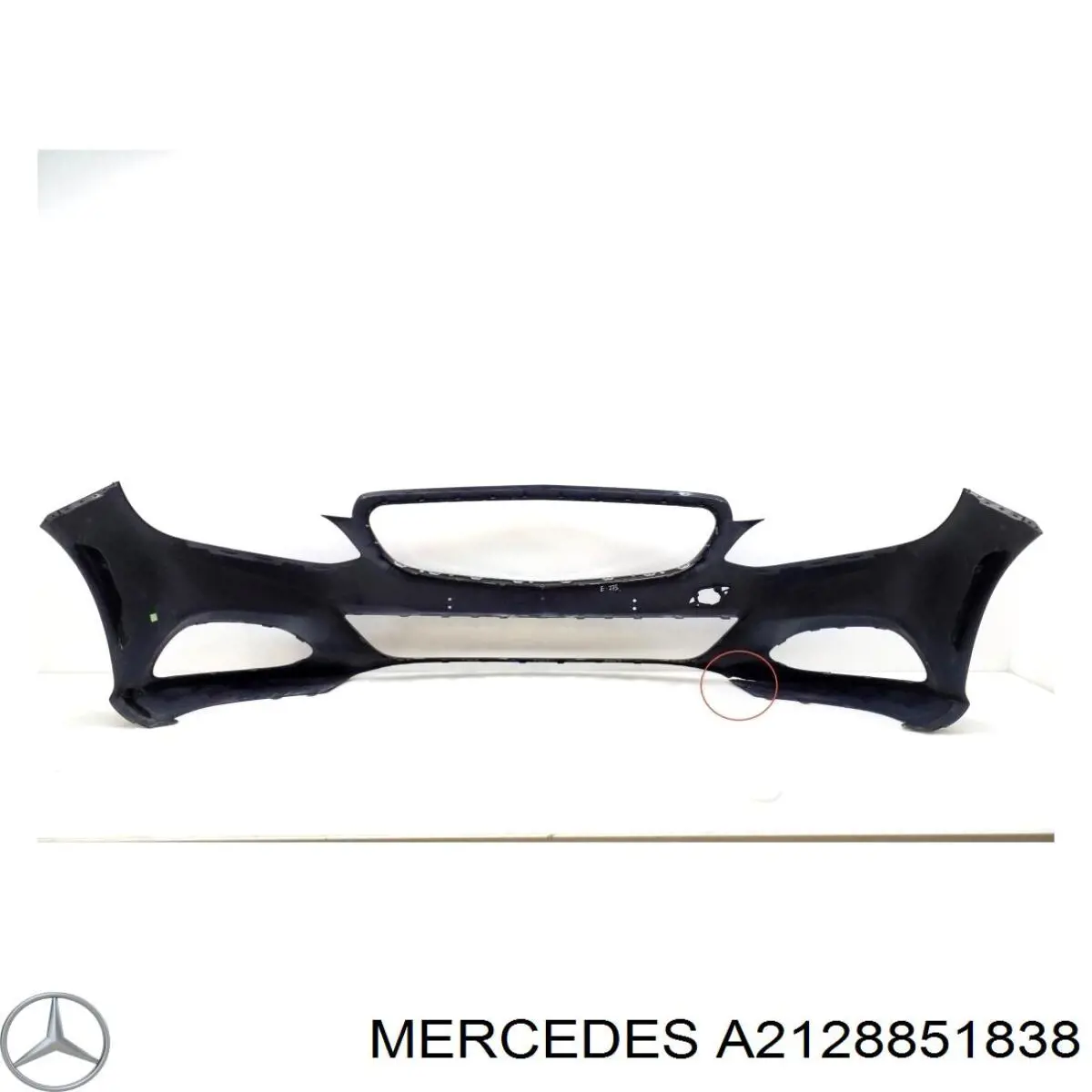 A2128851838 Mercedes parachoques delantero