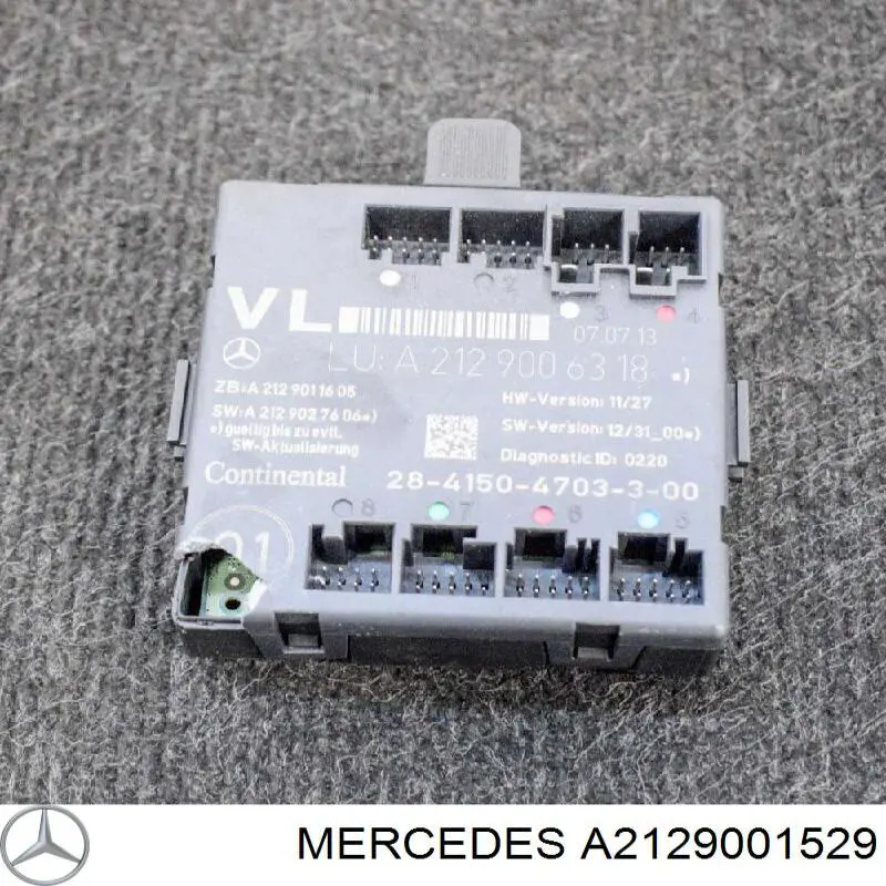 Unidad de confort de la puerta delantera Mercedes A2129001529 precio, desde 74,05 EUR