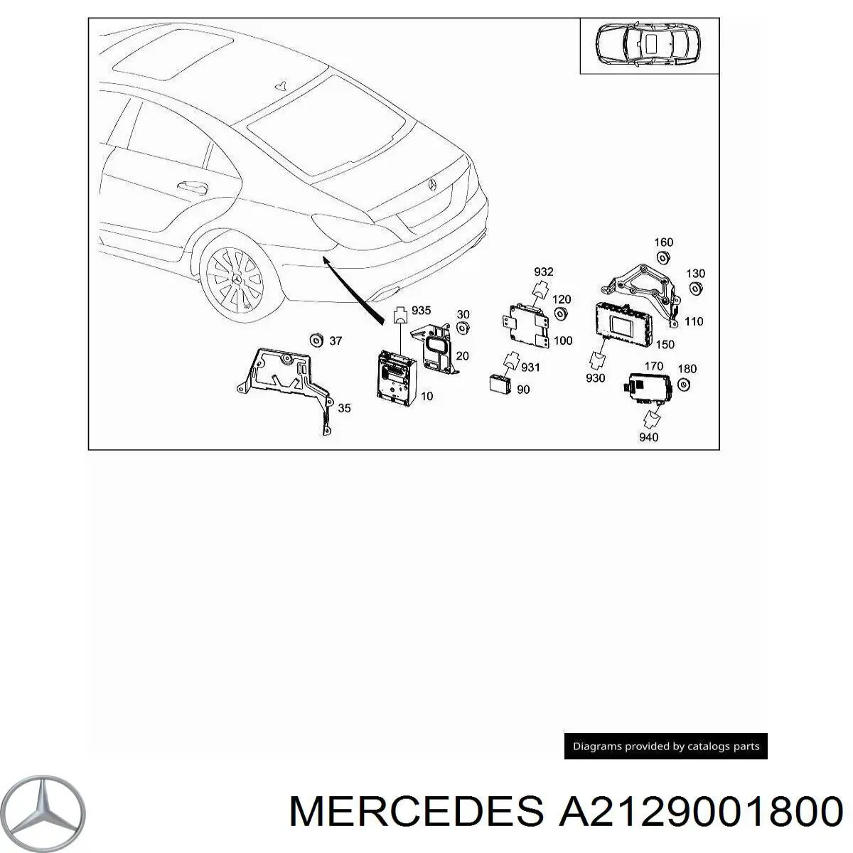 Comprar A2129001800 Mercedes 