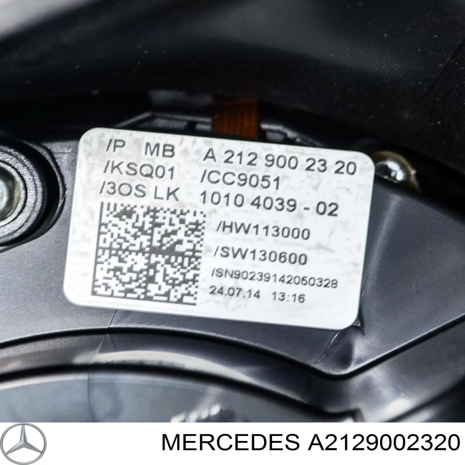 Comprar A2129002320 Mercedes Conmutador columna dirección