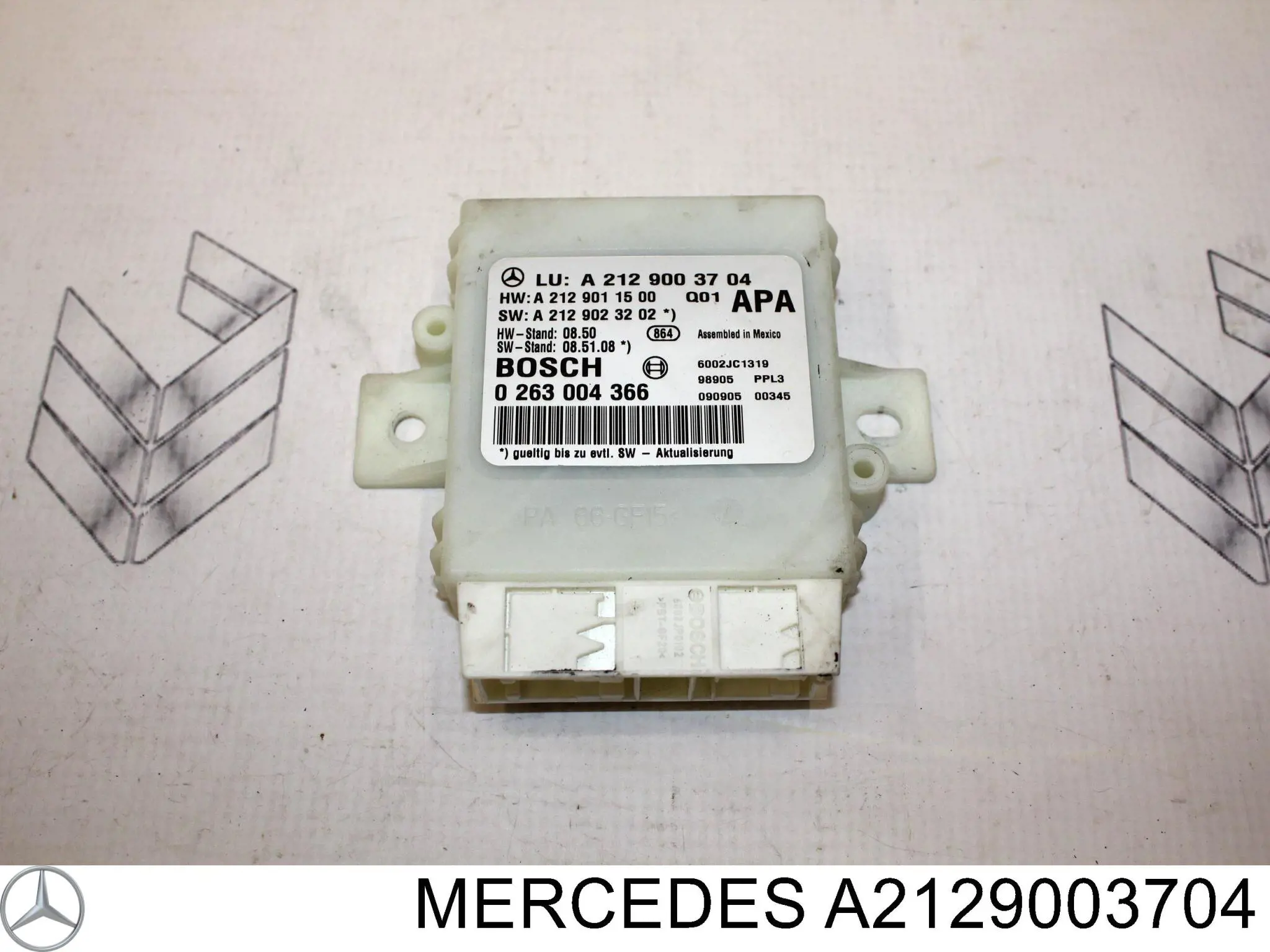 A2129003704 Mercedes Módulo de control del asistente de aparcamiento