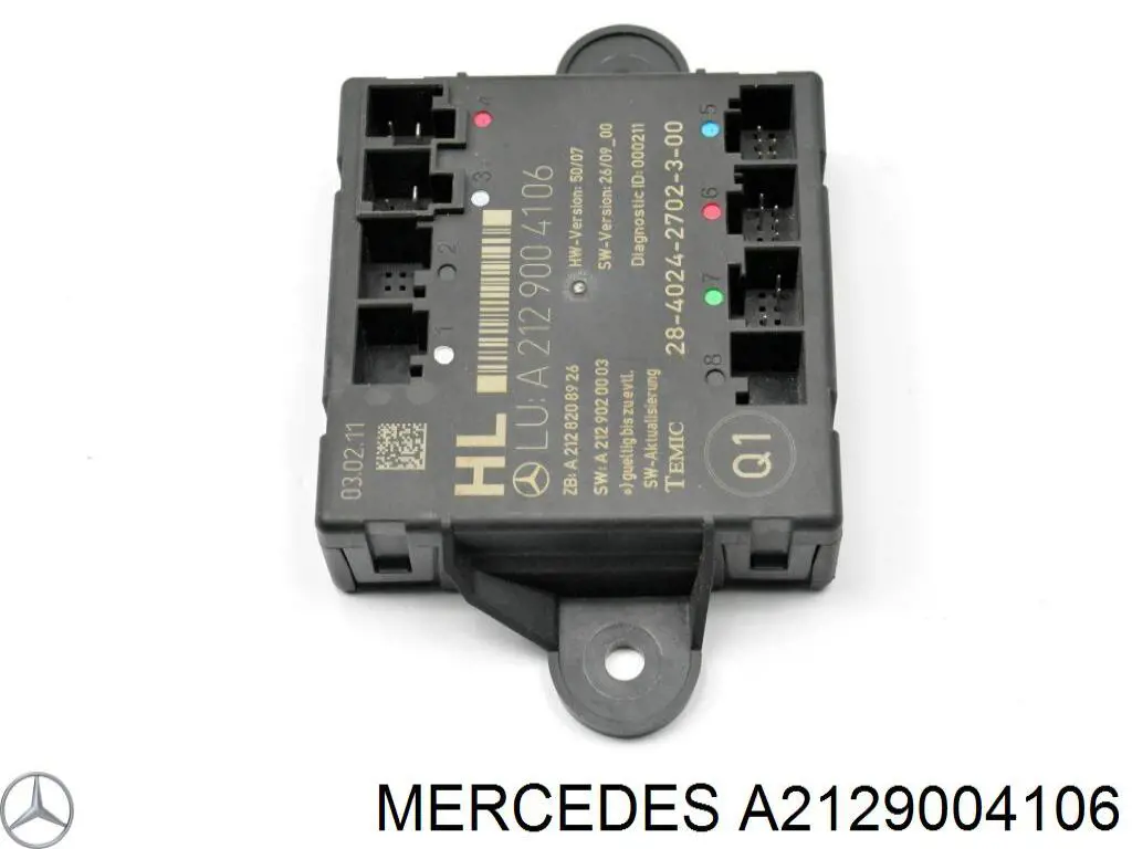 Módulo de confort de la puerta trasera Mercedes A2129004106 precio, desde 56,63 EUR