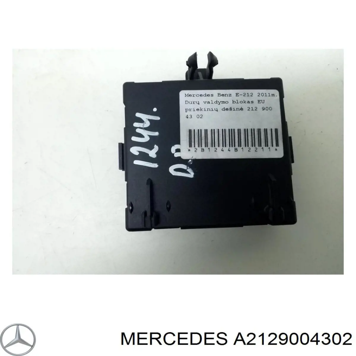 A2129004302 Mercedes Unidad de confort de la puerta delantera