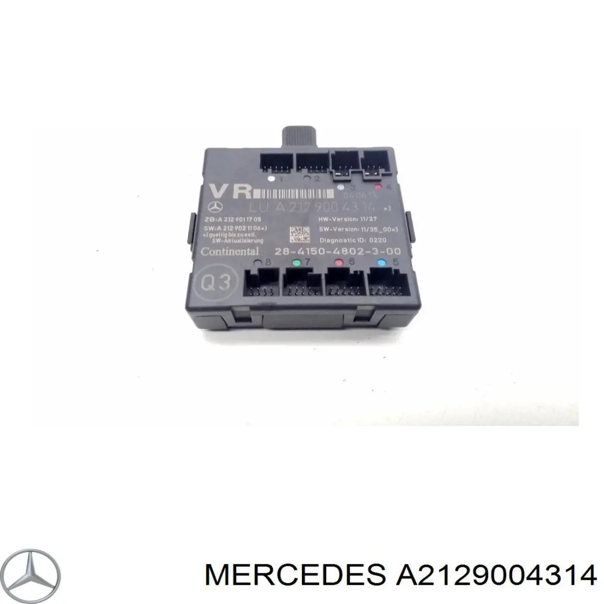 A2129004314 Mercedes Unidad de confort de la puerta delantera
