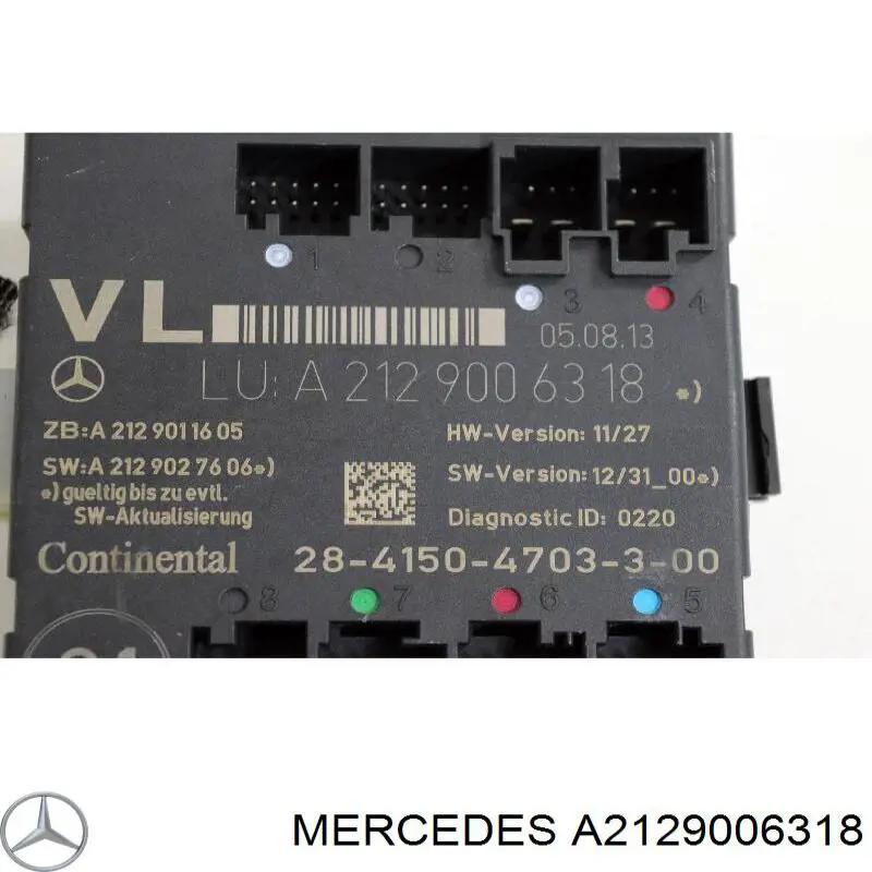 Unidad de confort de la puerta delantera Mercedes A2129006318 precio, desde 76,96 EUR