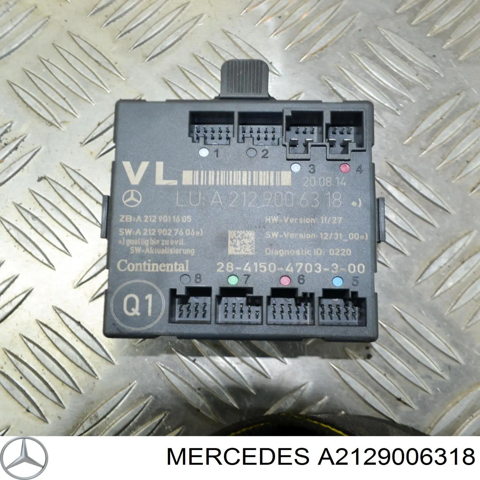 Comprar A2129006318 Mercedes Unidad de confort de la puerta delantera