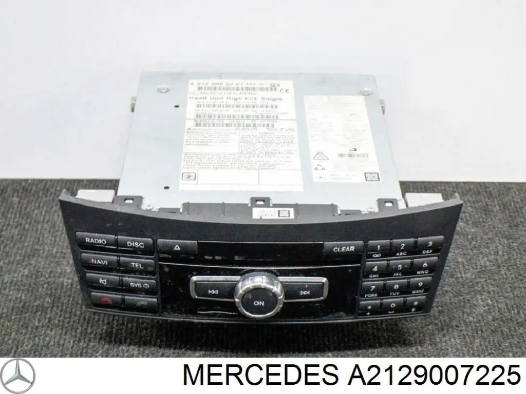 Bloque de botones de la consola central Mercedes A2129007225 precio, desde 310,73 EUR