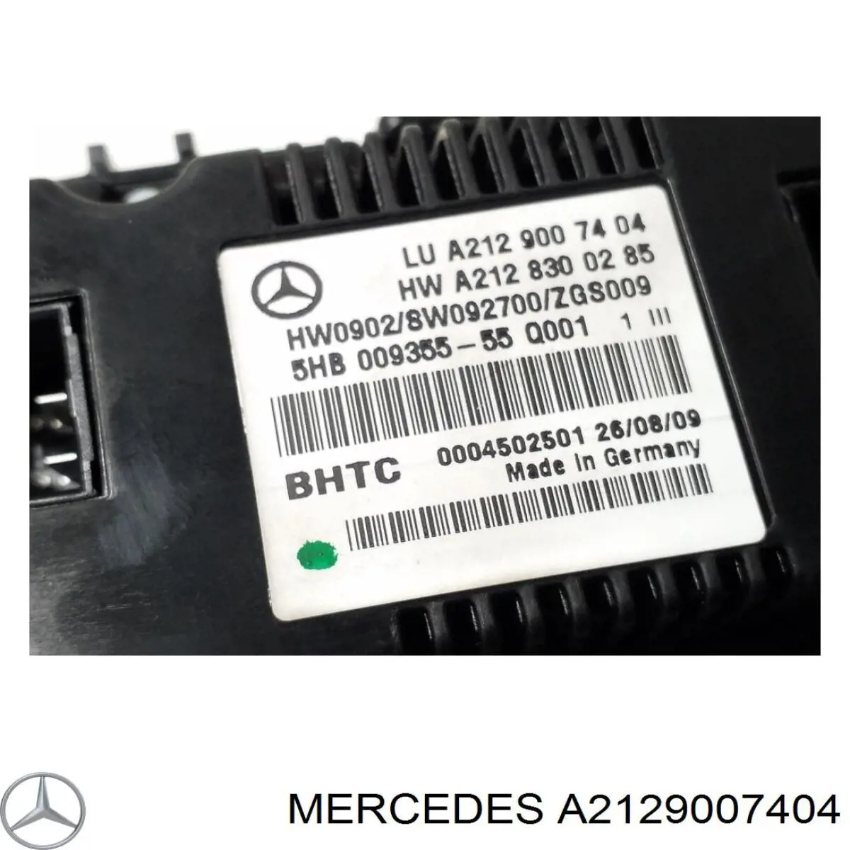 Unidad de control aire acondicionado 5HB009355 Mercedes