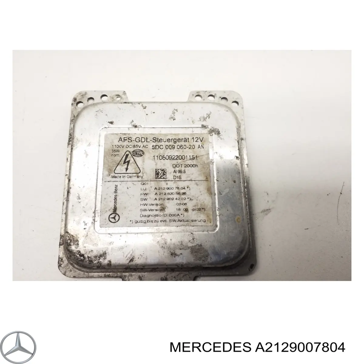 Comprar A2129007804 Mercedes Unidad de control de xenón