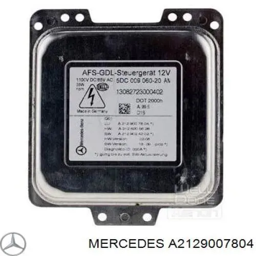 A2129007804 Mercedes xenon, unidad control