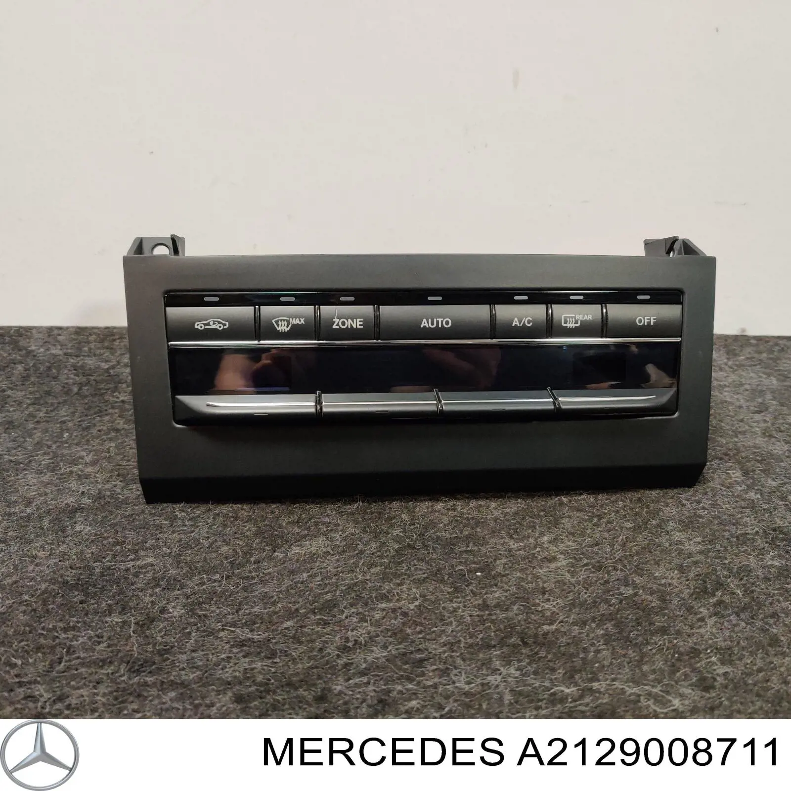 A2129008711 Mercedes unidad de control, calefacción/ventilacion