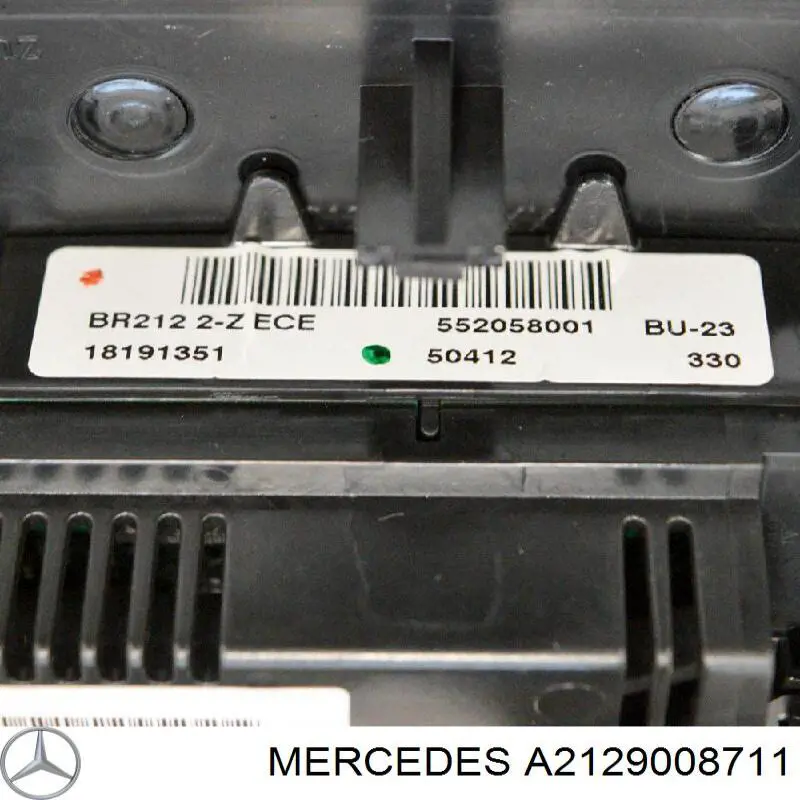 Comprar A2129008311 Mercedes Unidad de control aire acondicionado