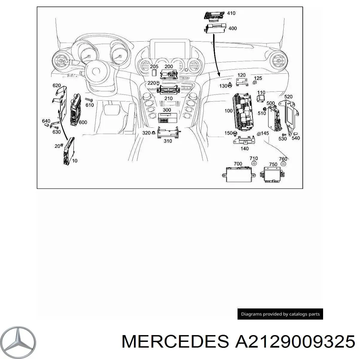 A2129009325 Mercedes