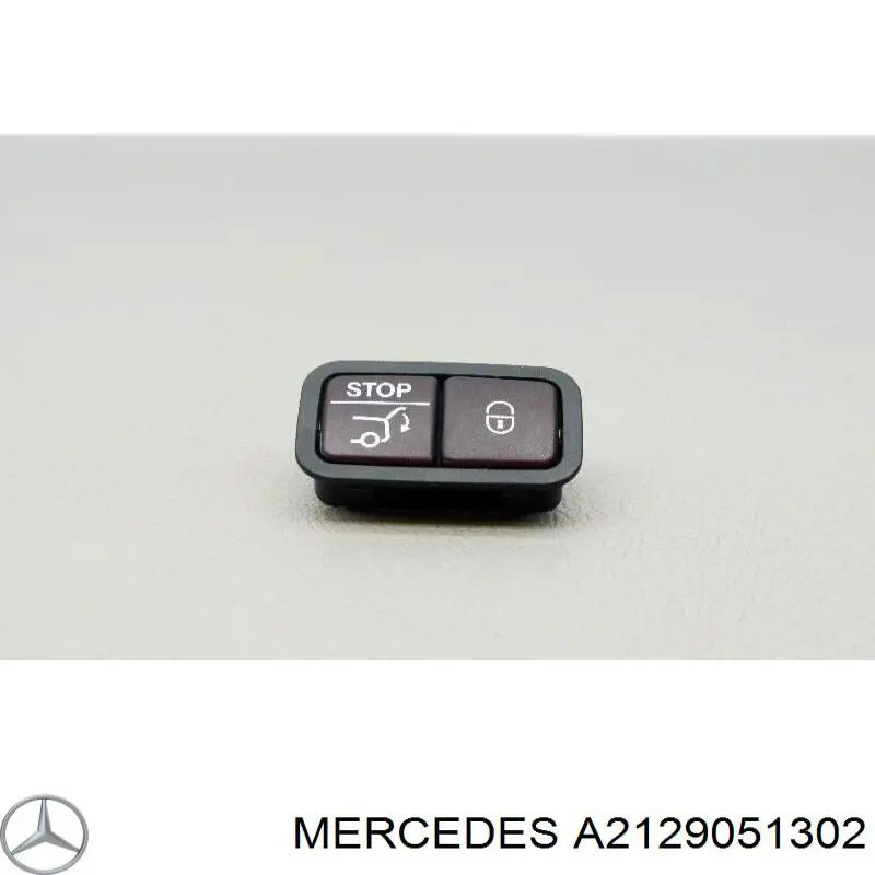 A2129051302 Mercedes Bloque de botones de la consola central