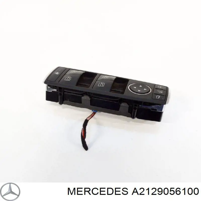 Interruptor de elevalunas delantera izquierda A2129056100 Mercedes