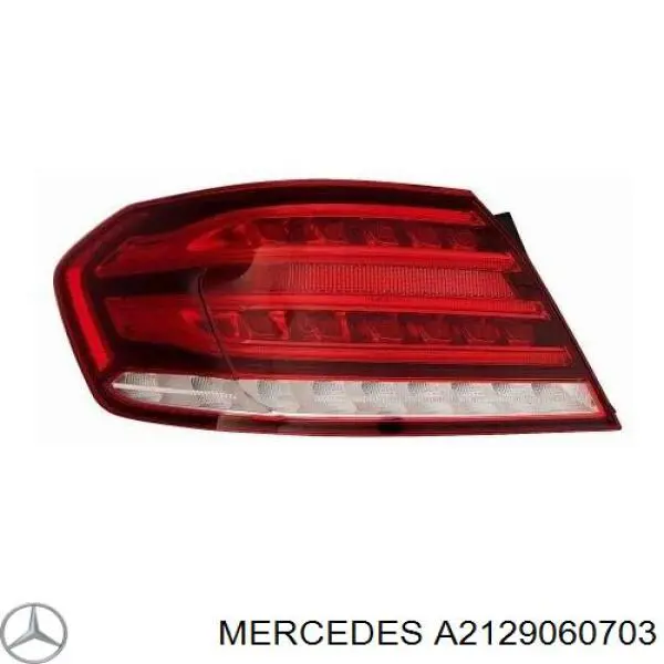 Comprar A2129060703 Mercedes Piloto trasero exterior izquierdo