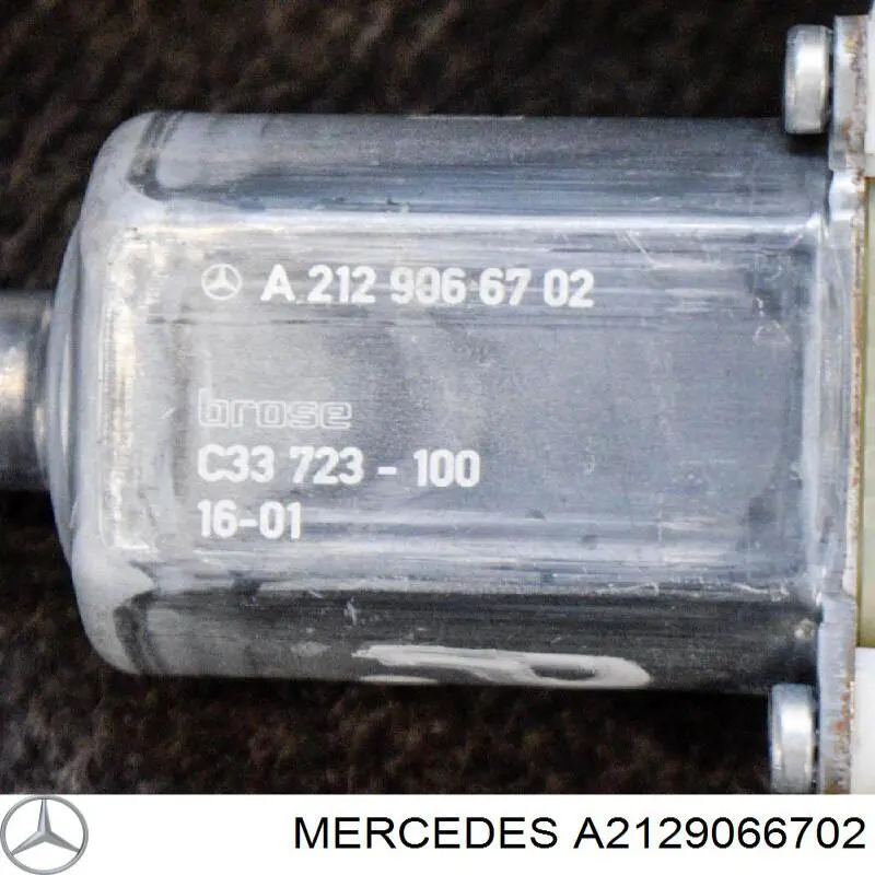 2048200242 Mercedes motor eléctrico, elevalunas, puerta delantera derecha