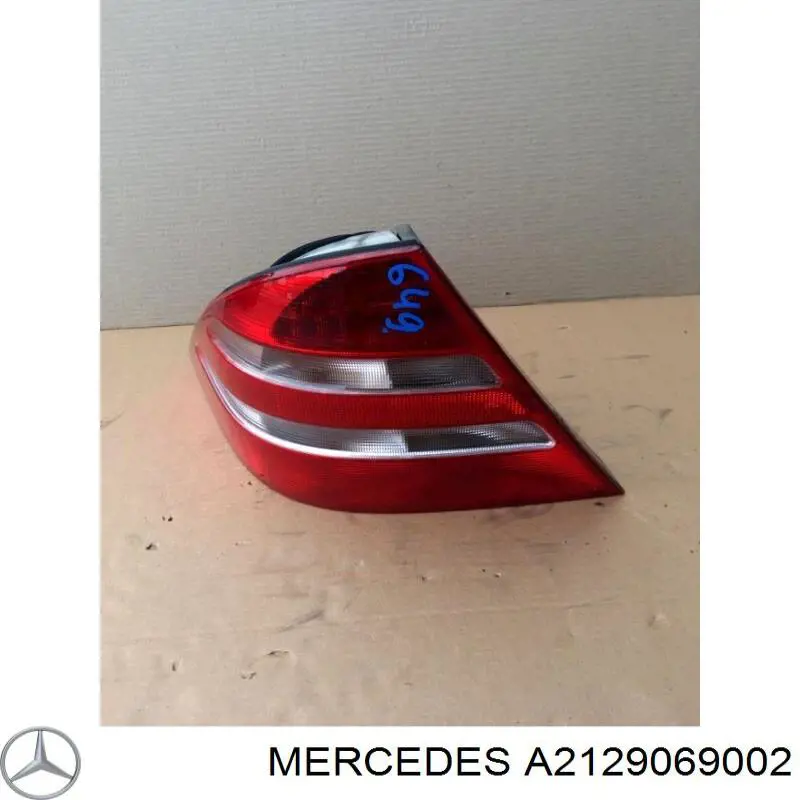 Piloto trasero derecho para Mercedes E  W212