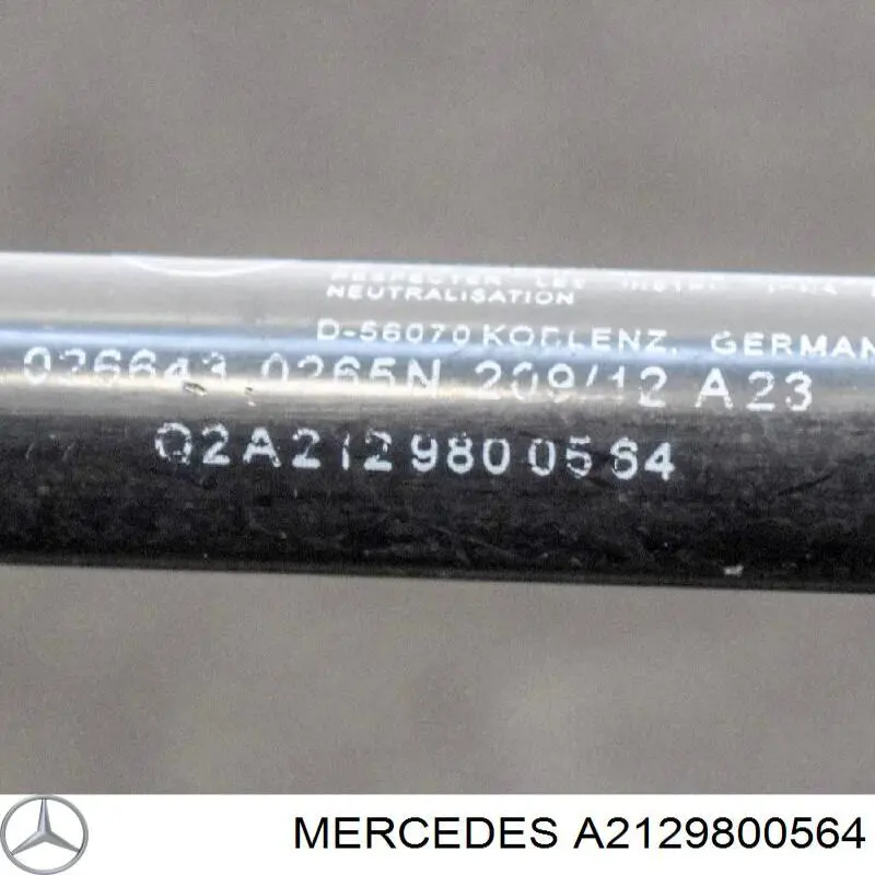 Amortiguador de capó A2129800564 Mercedes