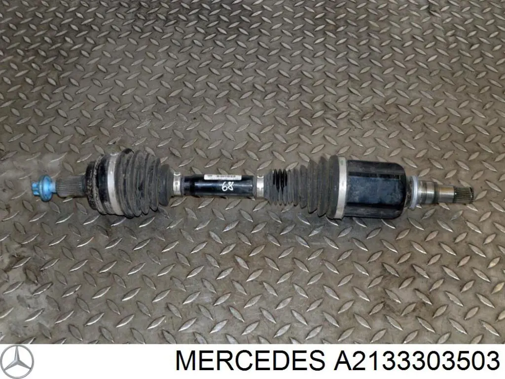 2133303503 Mercedes árbol de transmisión delantero derecho