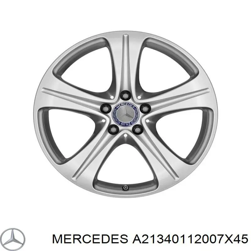 Rines Mercedes A21340112007X45 precio, desde 545,07 EUR