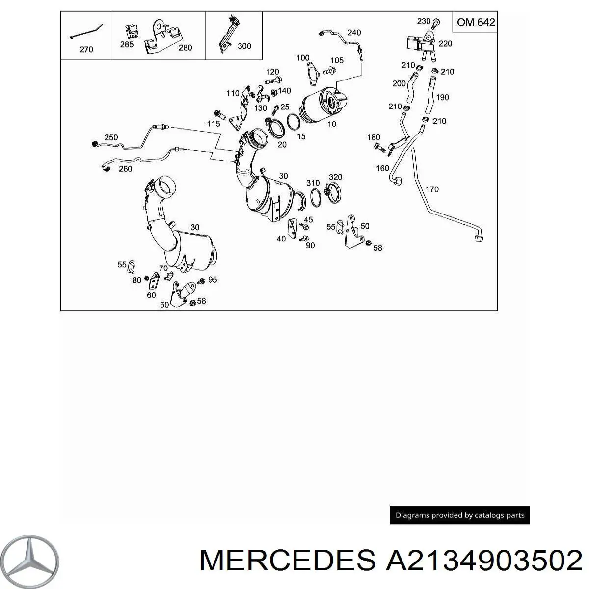 A2134903502 Mercedes