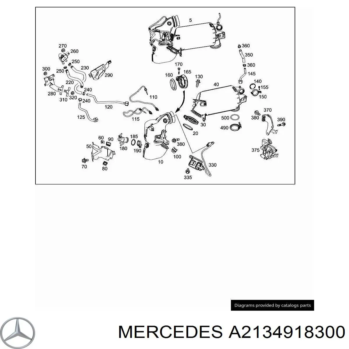 A2134918300 Mercedes 