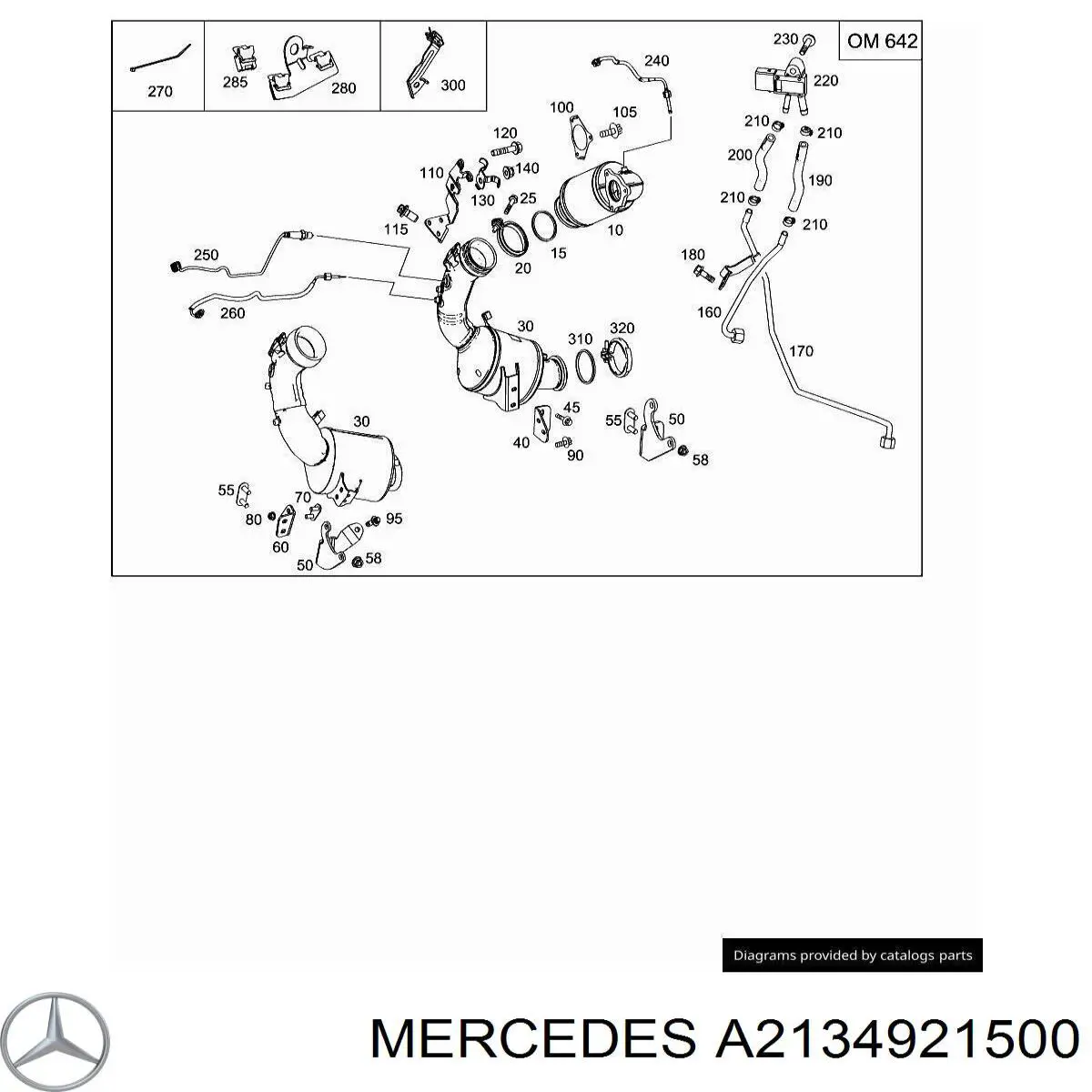 A2134921500 Mercedes