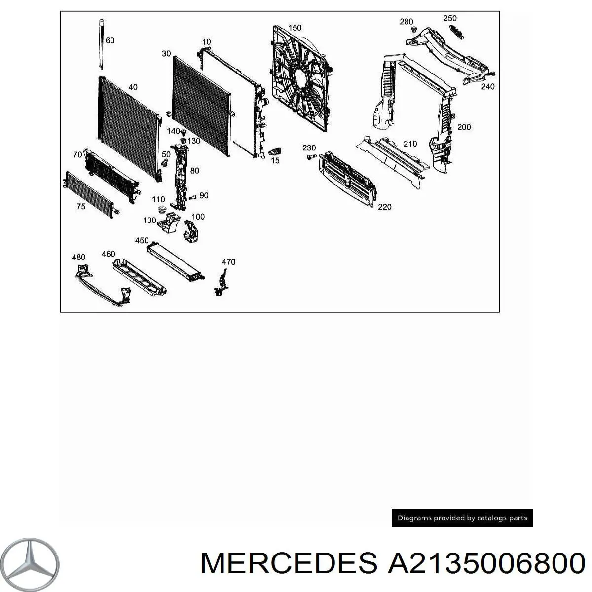 A2135006800 Mercedes