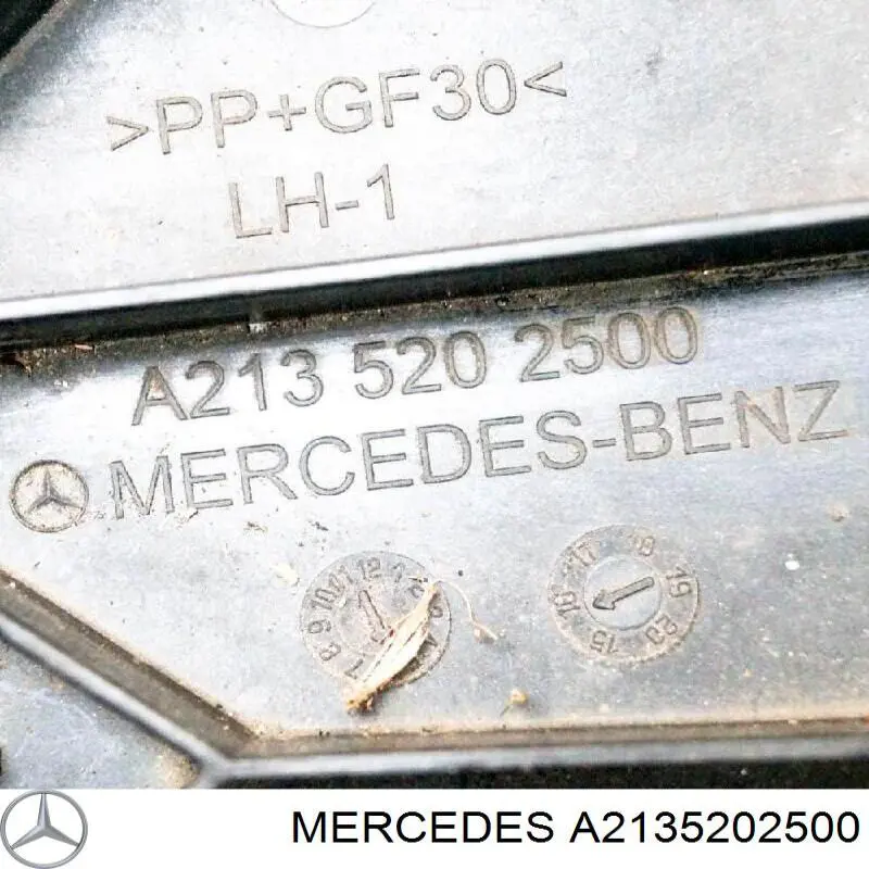 Comprar A2135202500 Mercedes Protector izquierdo del parachoques delantero