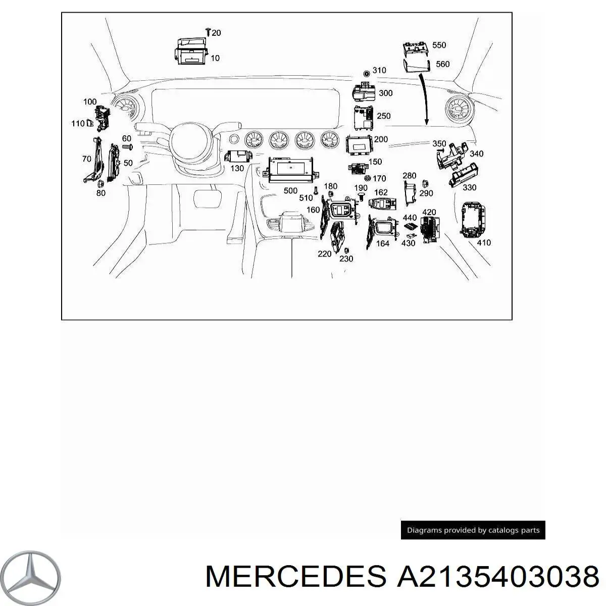 A2135403038 Mercedes