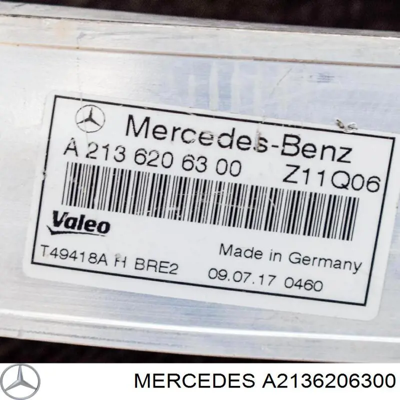 Comprar A2136206300 Mercedes Soporte de radiador