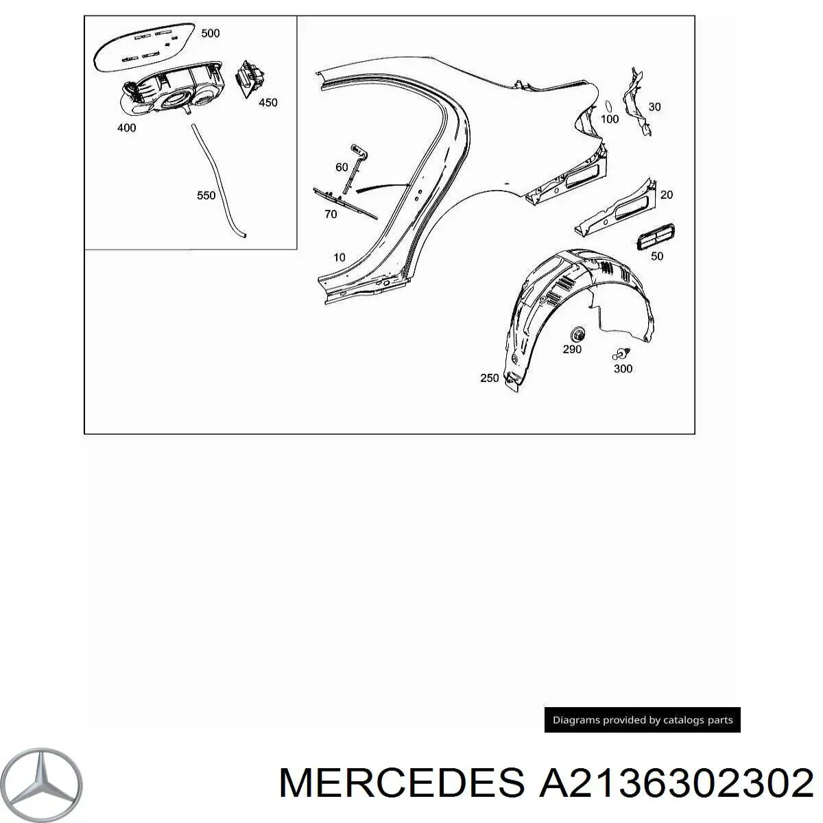 A2136302302 Mercedes 