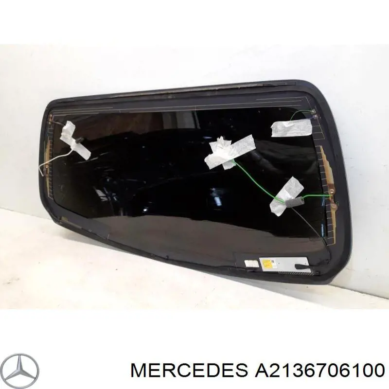 2136706100 Mercedes luneta trasera