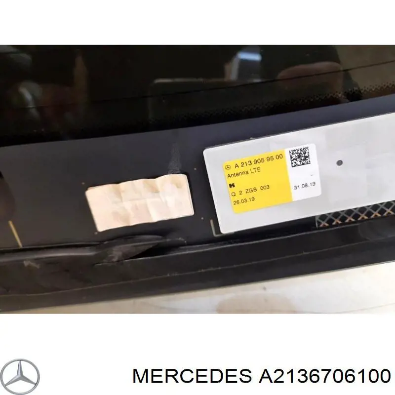 Comprar A2136706100 Mercedes Luna trasera