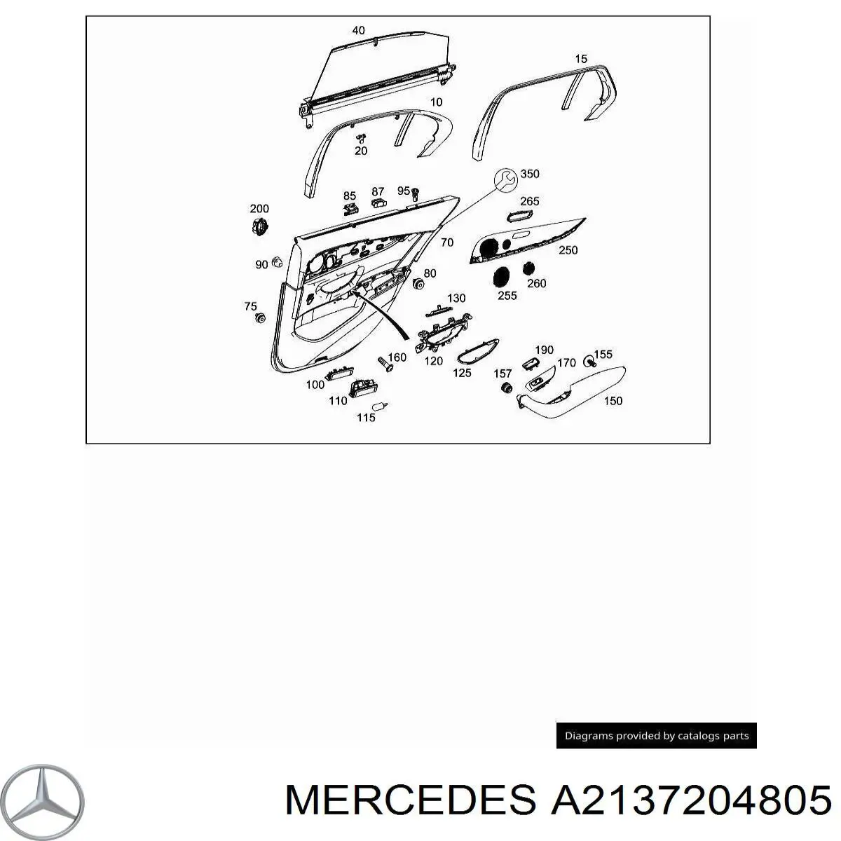  Mercedes A2137204805 precio, desde 238,92 EUR