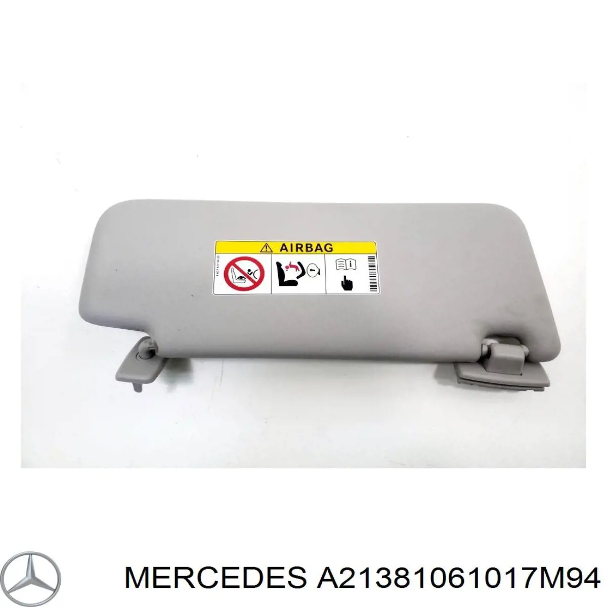 Parasol interior Mercedes A21381061017M94 precio, desde 130,64 EUR