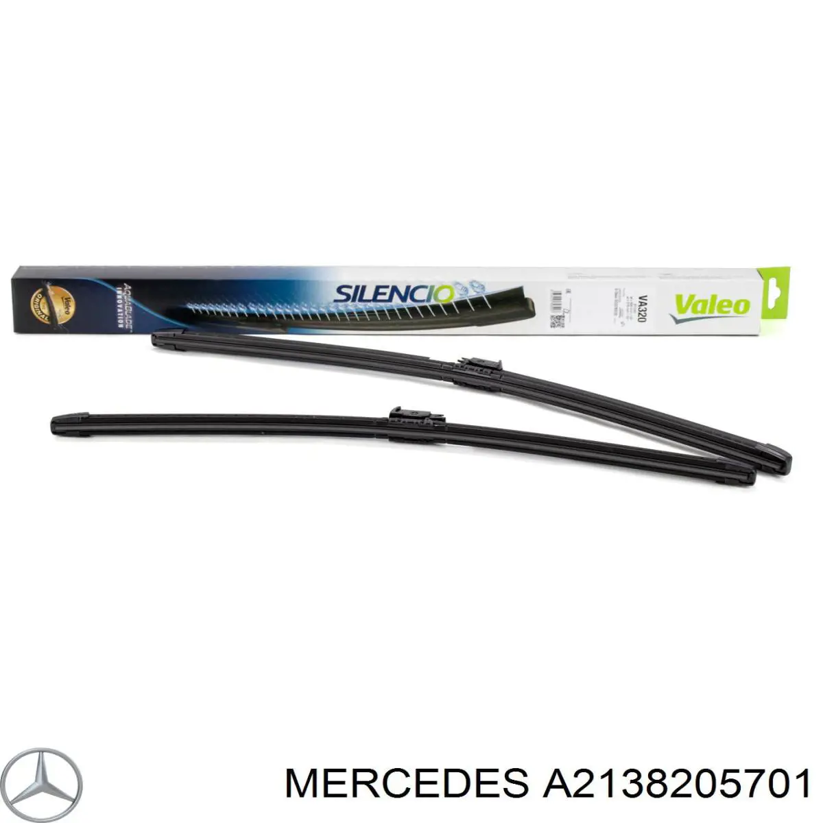 A2138205701 Mercedes limpiaparabrisas