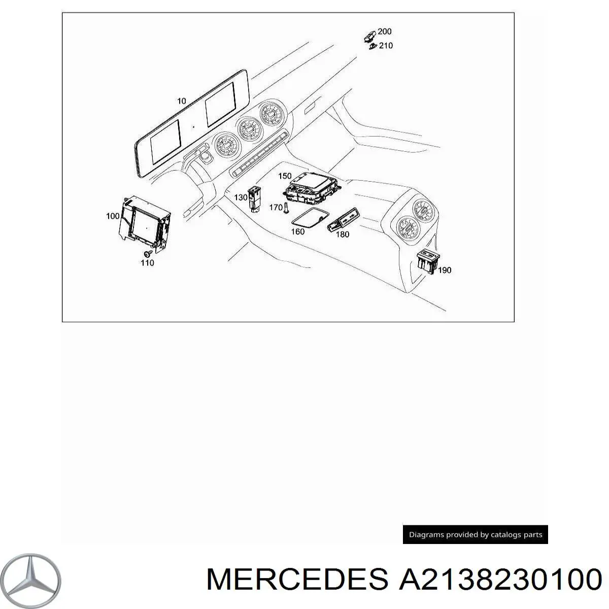 Comprar A21382301009051 Mercedes 