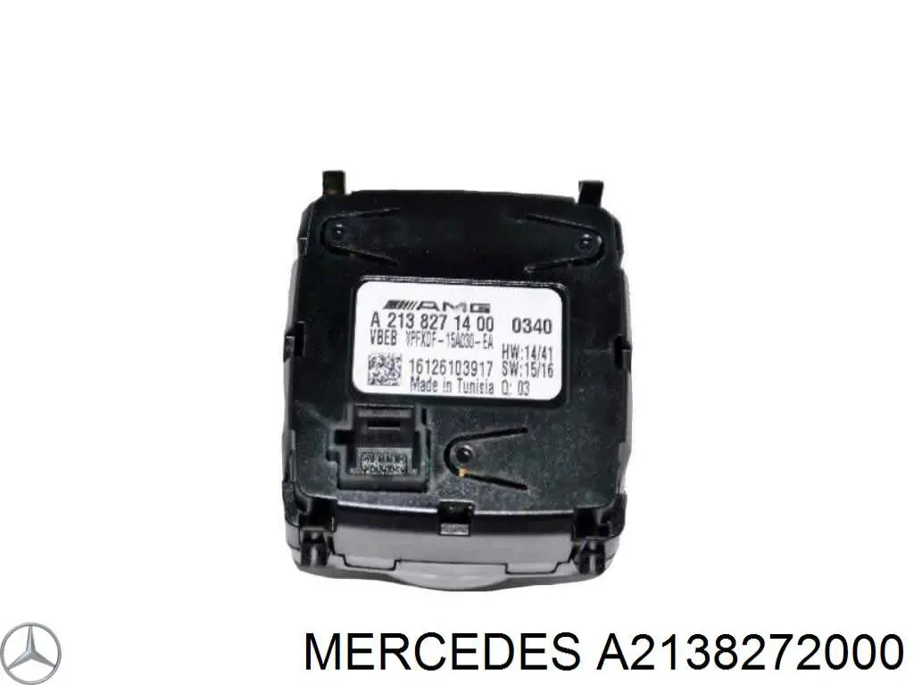 Reloj interior A2138272000 Mercedes
